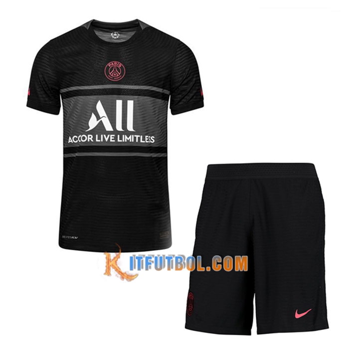 Traje Camiseta Futbol Jordan PSG Tercero + Cortos 2021/2022