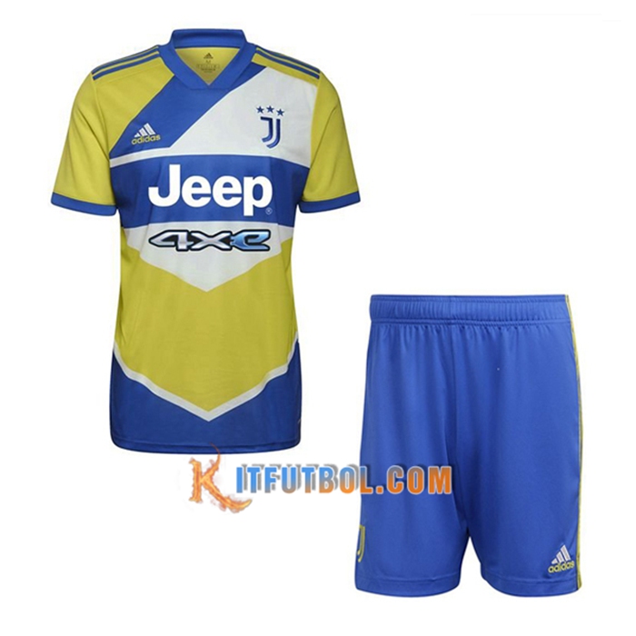 Traje Camiseta Futbol Juventus Tercero + Cortos 2021/2022