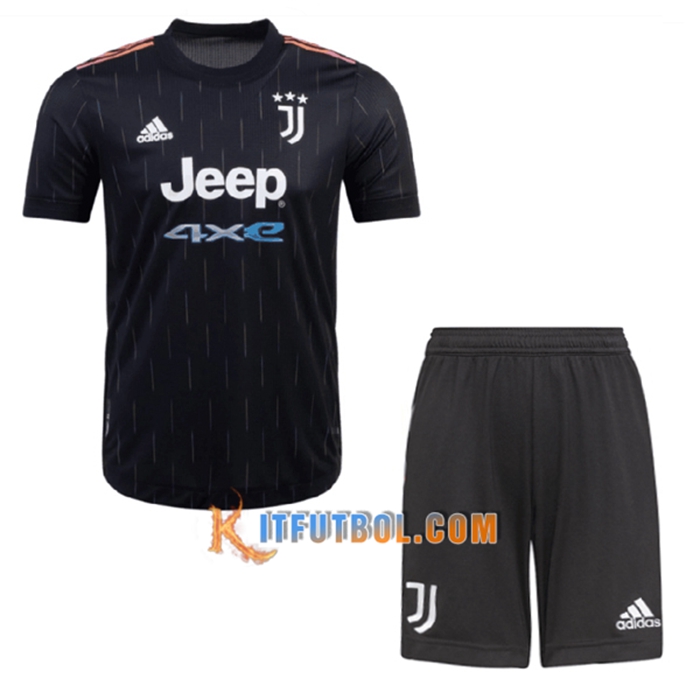 Traje Camiseta Futbol Juventus Alternativo + Cortos 2021/2022
