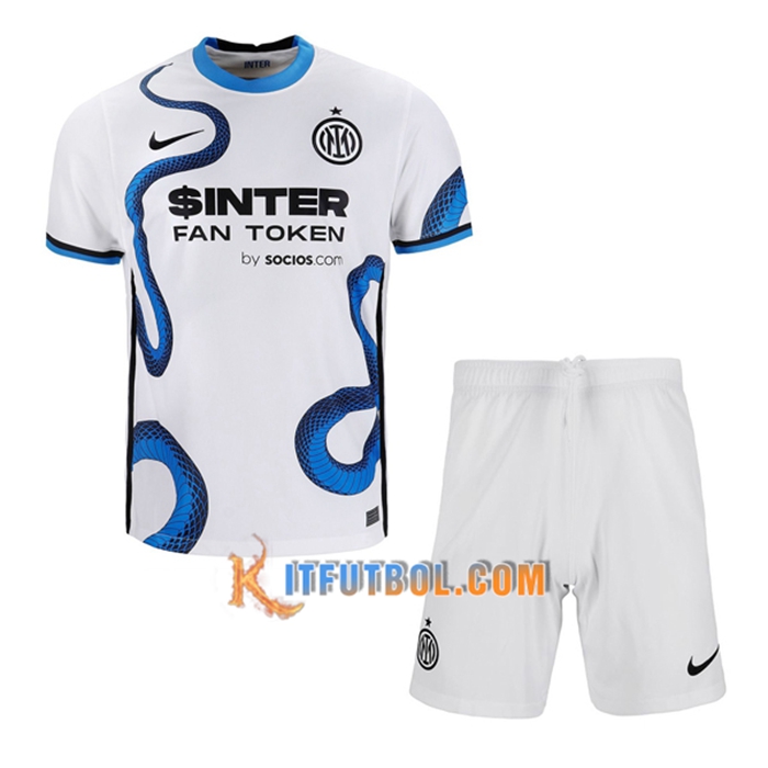Traje Camiseta Futbol Inter Milan Alternativo + Cortos 2021/2022