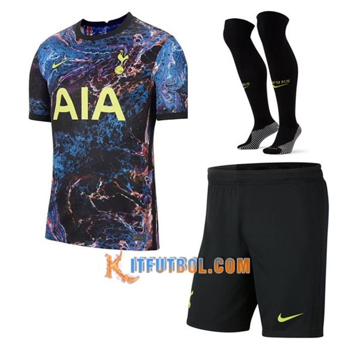 Traje Camiseta Futbol Tottenham Hotspur Alternativo (Cortos + Calcetines) 2021/2022