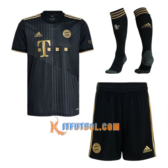Traje Camiseta Futbol Bayern Munich Alternativo (Cortos + Calcetines) 2021/2022
