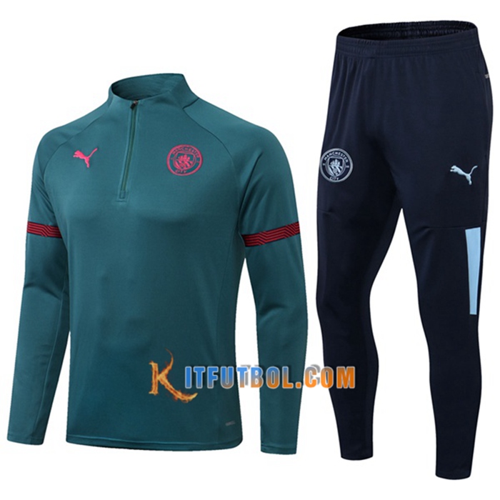 Chandal Equipos De Futbol Manchester City Verde 2021/2022
