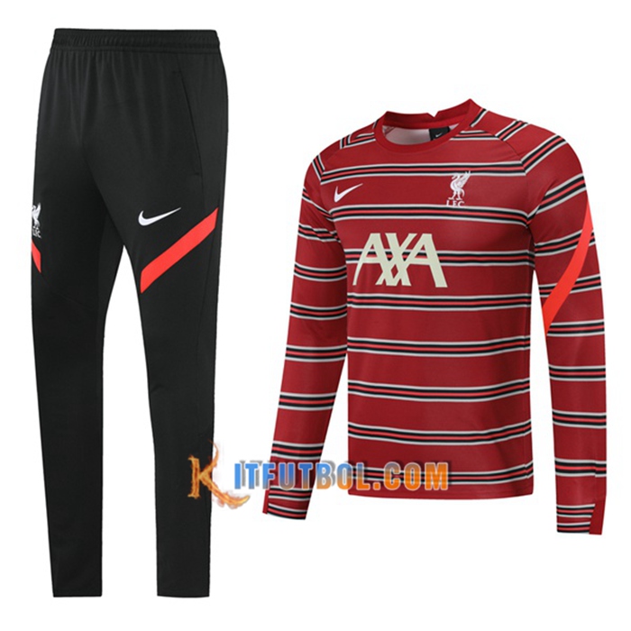 Giacca Con Cappuccio Tuta FC Liverpool Verde/Negro 2021/2022