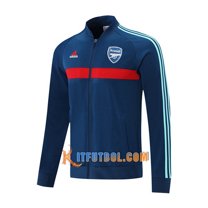 Chaquetas Futbol FC Arsenal Azul Marino/Rojo 2021/2022