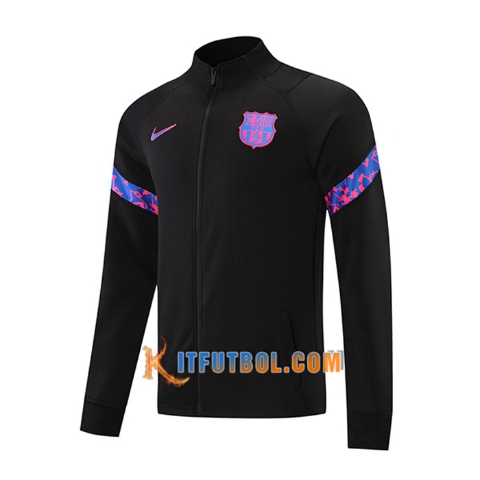 Chaquetas Futbol FC Barcelona Negro 2021/2022