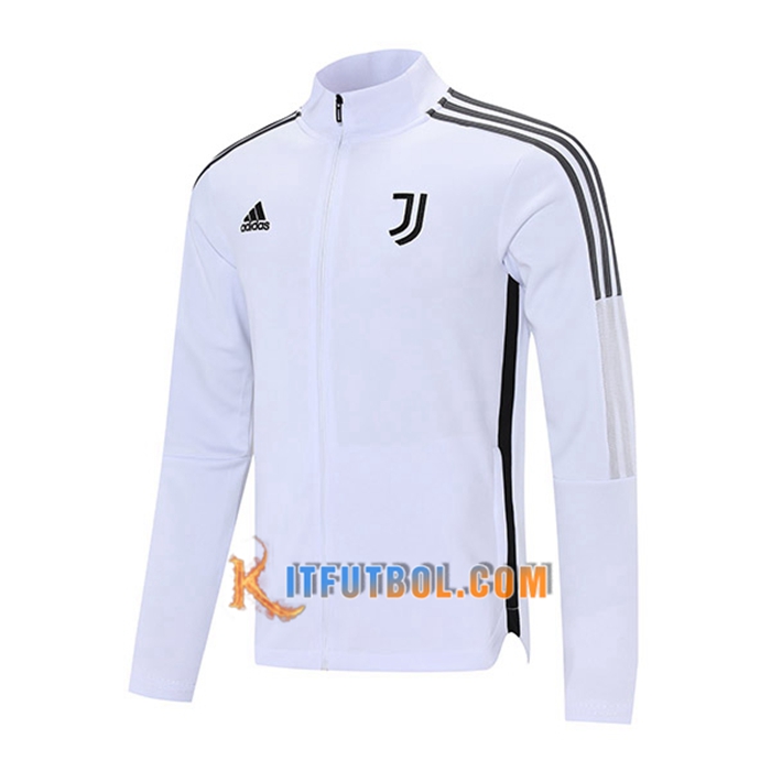 Chaquetas Futbol Juventus Blanca/Gris 2021/2022