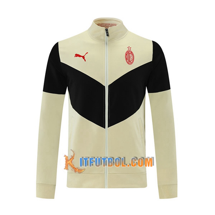 Chaquetas Futbol AC Milan Amarillo/Negro 2021/2022