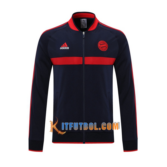 Chaquetas Futbol Bayern Munich Negro/Rojo 2021/2022