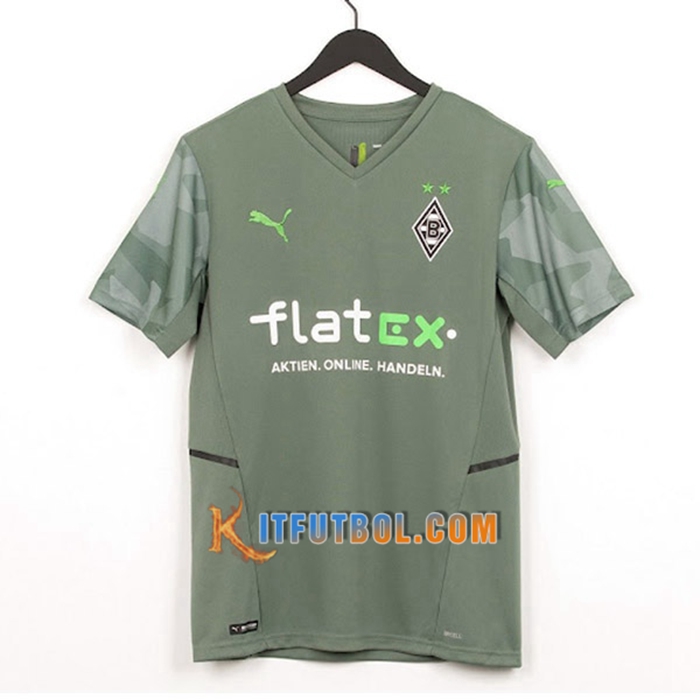 Camiseta Futbol Mönchengladbach Alternativo 2021/2022