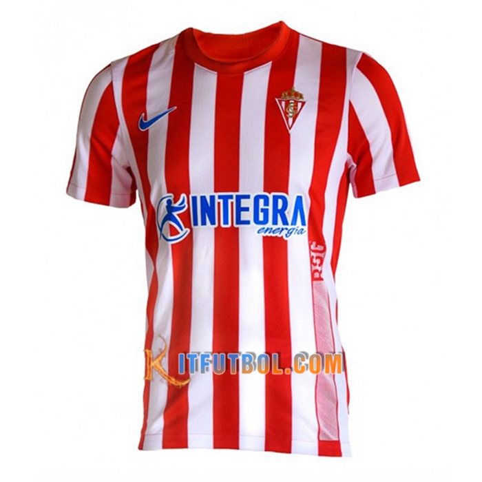 Camiseta Futbol Sporting Gijon Titular 2021/2022