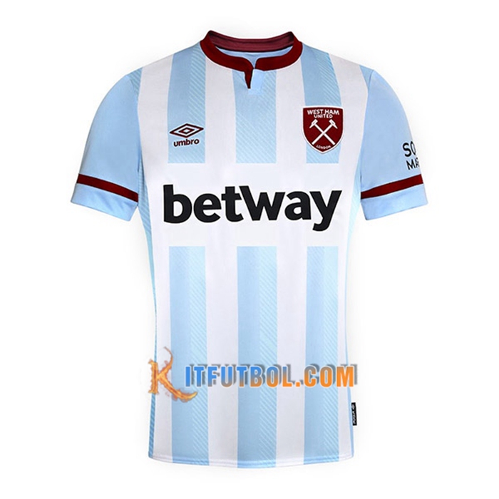 Camiseta Futbol West Ham Alternativo 2021/2022