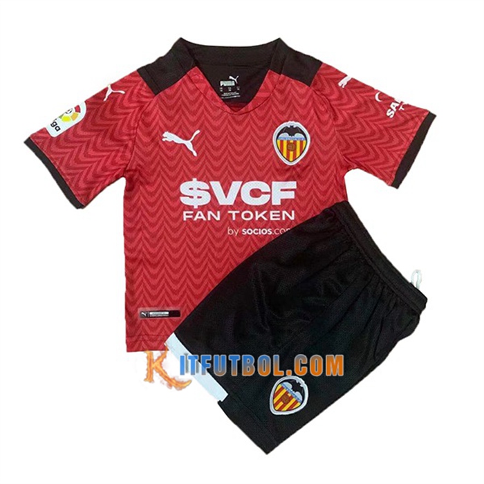 Camiseta Futbol Valencia CF Ninos Titular 2021/2022