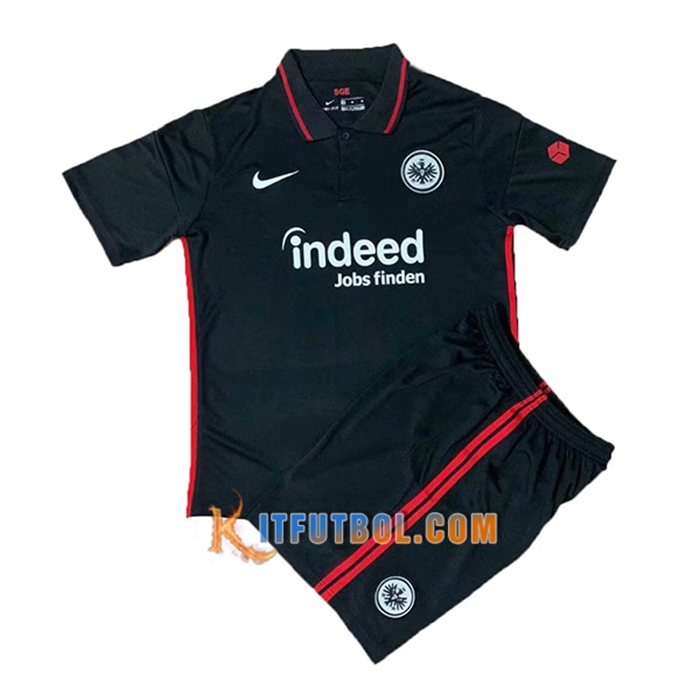 Camiseta Futbol Eintracht Frankfurt Ninos Titular 2021/2022