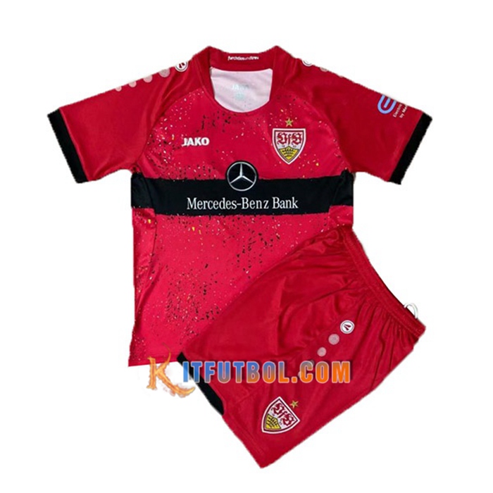 Camiseta Futbol VfB Stuttgart Ninos Alternativo 2021/2022