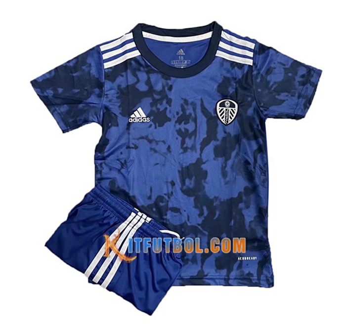 Camiseta Futbol Leeds United Ninos Tercero 2021/2022