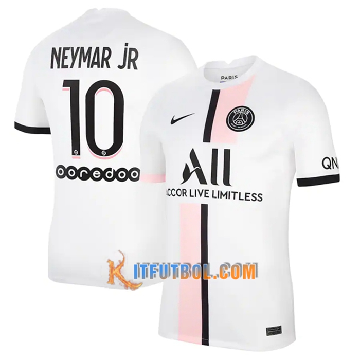 Camiseta Futbol Jordan PSG (Neymar Jr 10) Alternativo 2021/2022