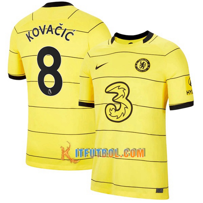 Camiseta Futbol FC Chelsea (Kovacic 8) Alternativo 2021/2022