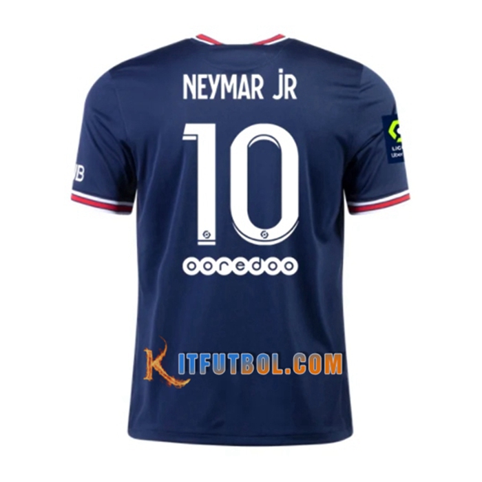 Camiseta Futbol Jordan PSG (Neymar Jr 10) Titular 2021/2022
