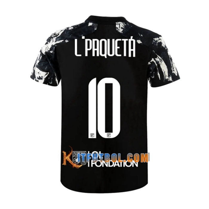 Camiseta Futbol Lyon (L.PAQUEYA 10) Tercero 2021/2022