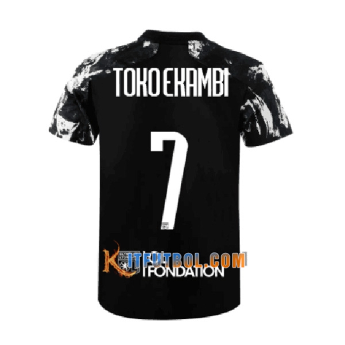 Camiseta Futbol Lyon (TOKO EKAMBI 7) Tercero 2021/2022