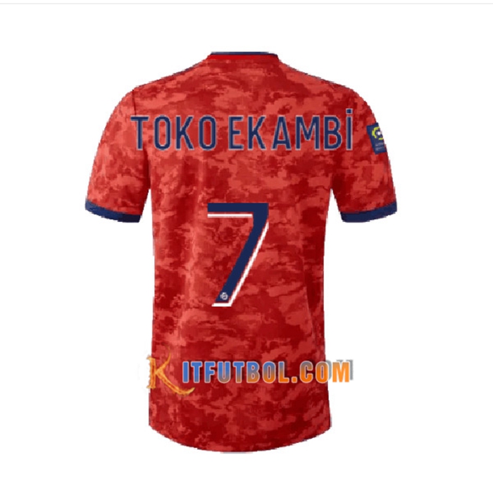 Camiseta Futbol Lyon (TOKO EKAMBI 7) Alternativo 2021/2022