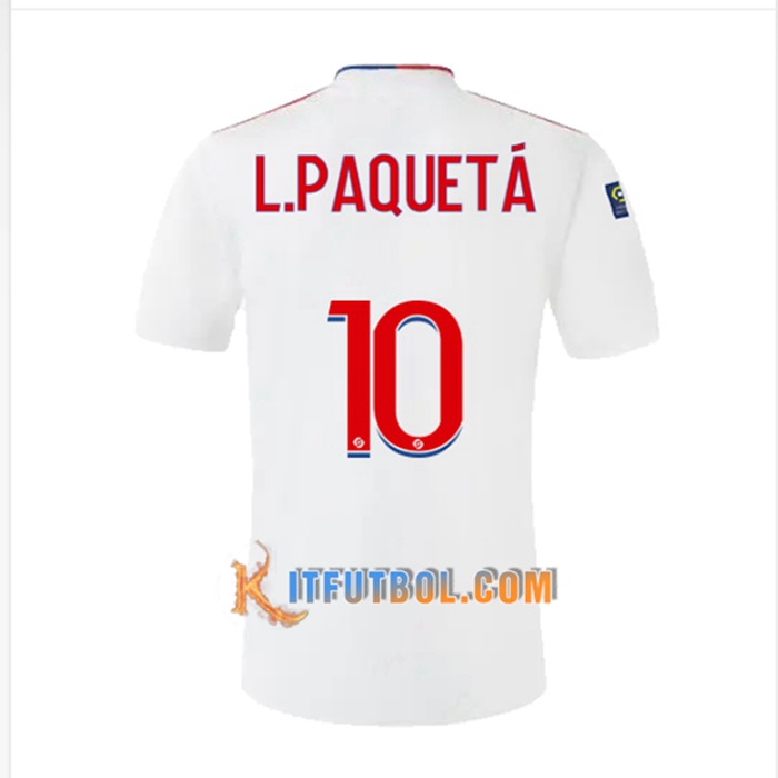 Camiseta Futbol Lyon (L.PAQUEYA 10) Titular 2021/2022