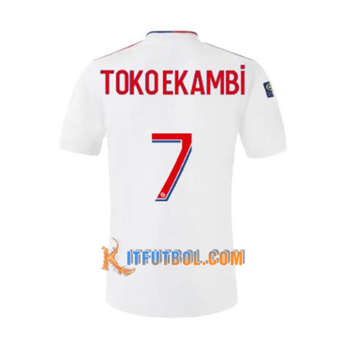 Camiseta Futbol Lyon (TOKO EKAMBI 7) Titular 2021/2022