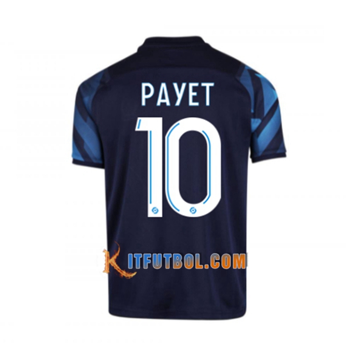 Camiseta Futbol Marsella OM (PAYET 10) Alternativo 2021/2022
