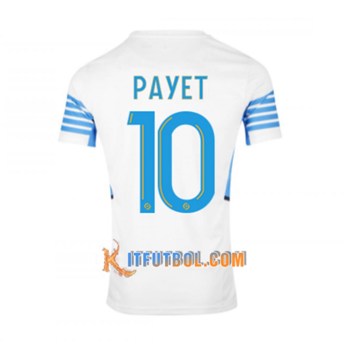 Camiseta Futbol Marsella OM (PAYET 10) Titular 2021/2022