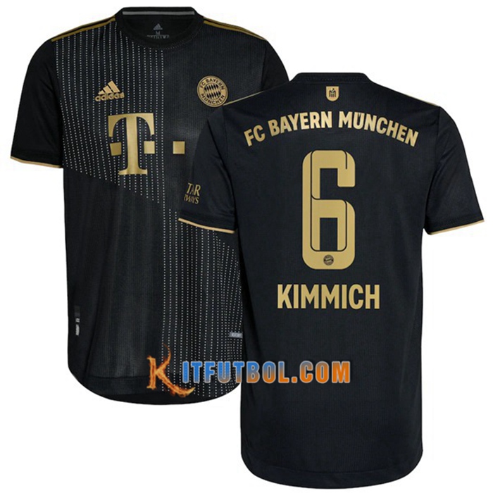Camiseta Futbol Bayern Munich (Kimmich 6) Alternativo 2021/2022