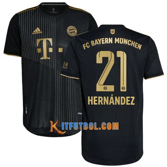 Camiseta Futbol Bayern Munich (Hernandez 21) Alternativo 2021/2022