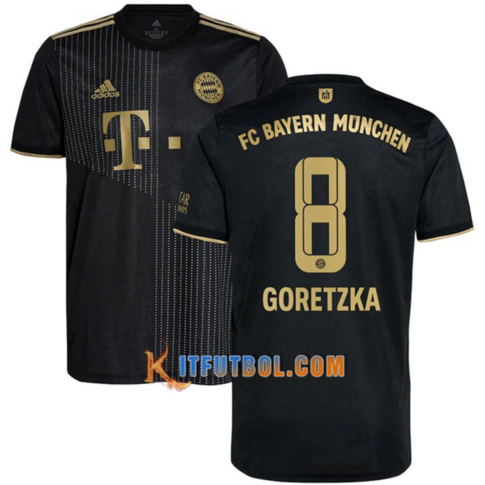 Camiseta Futbol Bayern Munich (Goretzka 8) Alternativo 2021/2022