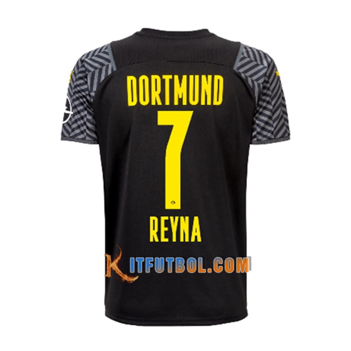 Camiseta Futbol Dortmund BVB (Reyna 7) Alternativo 2021/2022