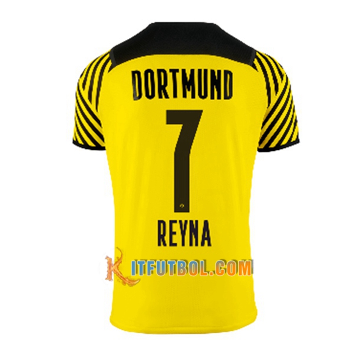 Camiseta Futbol Dortmund BVB (Reyna 7) Titular 2021/2022