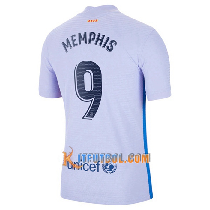 Camiseta Futbol FC Barcelona (Memphis 9) Alternativo 2021/2022