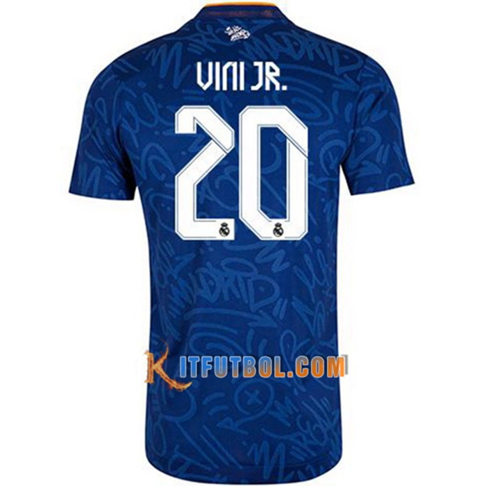 Camiseta Futbol Real Madrid (Vini Jr 20) Alternativo 2021/2022