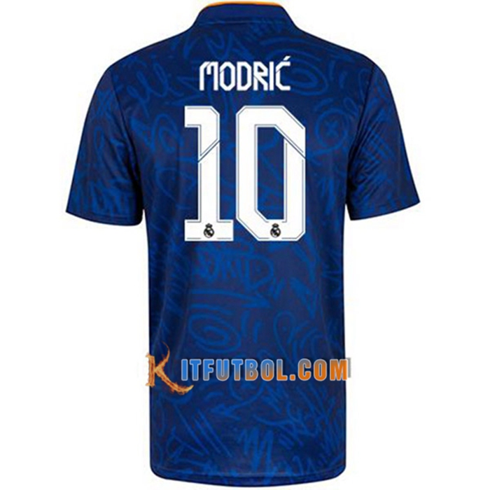 Camiseta Futbol Real Madrid (Modric 10) Alternativo 2021/2022