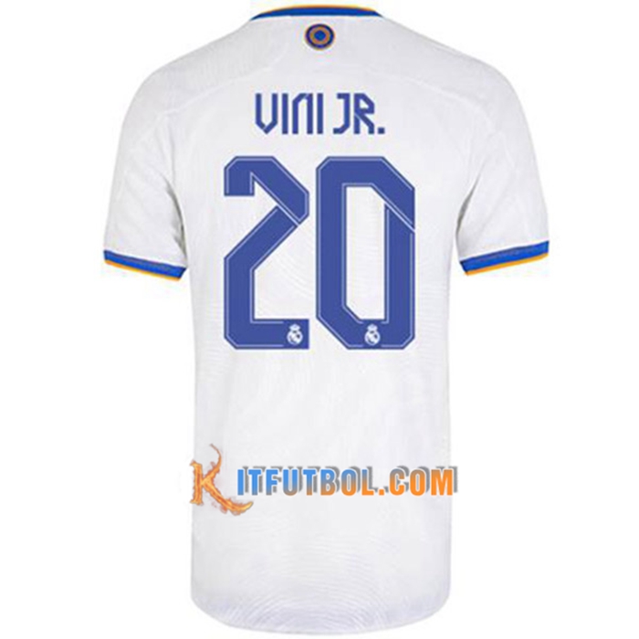Camiseta Futbol Real Madrid (Vini Jr 20) Titular 2021/2022