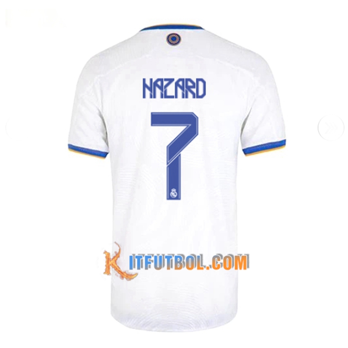 Camiseta Futbol Real Madrid (Hazard 7) Titular 2021/2022