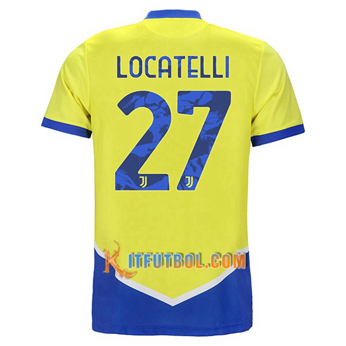 Camiseta Futbol Juventus (LOCATELLI 27) Tercero 2021/2022