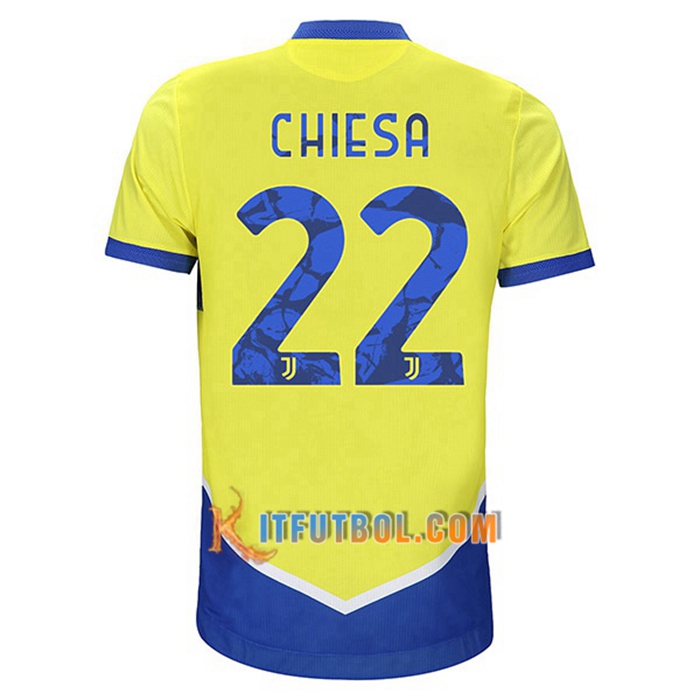 Camiseta Futbol Juventus (CHIESA 22) Tercero 2021/2022