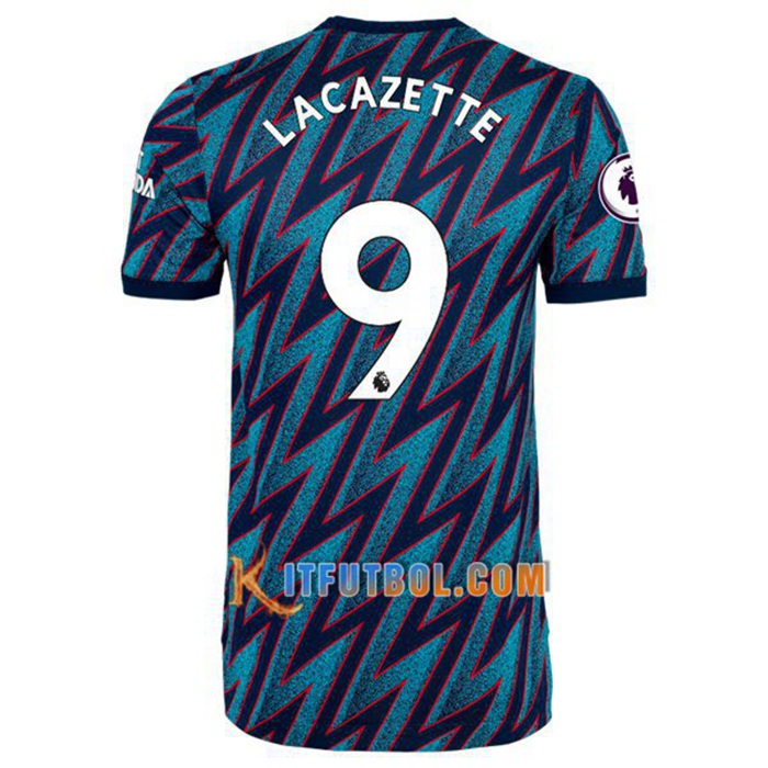 Camiseta Futbol FC Arsenal (Alexandre Lacazette 9) Tercero 2021/2022