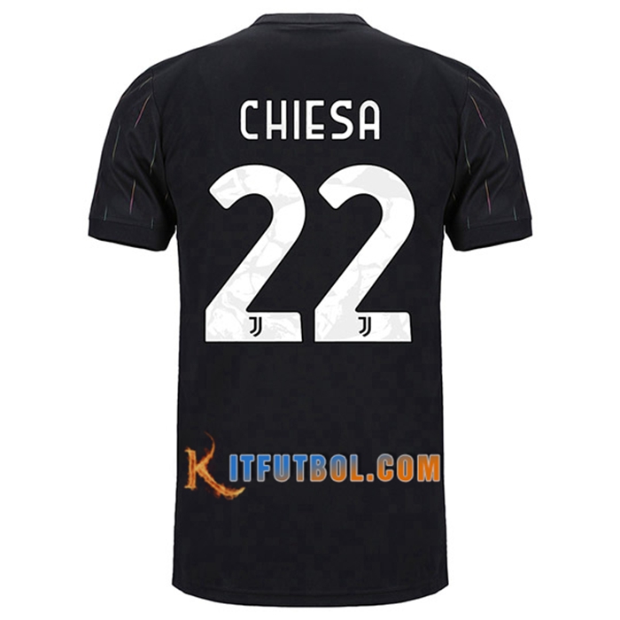 Camiseta Futbol Juventus (CHIESA 22) Alternativo 2021/2022