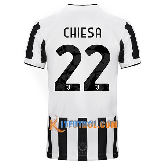 Camiseta Futbol Juventus (CHIESA 22) Titular 2021/2022