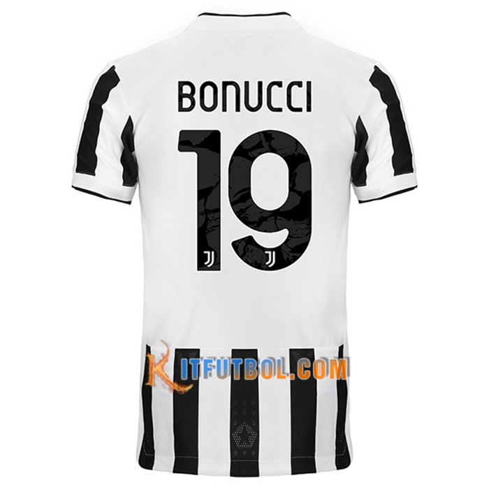 Camiseta Futbol Juventus (BONUCCI 19) Titular 2021/2022