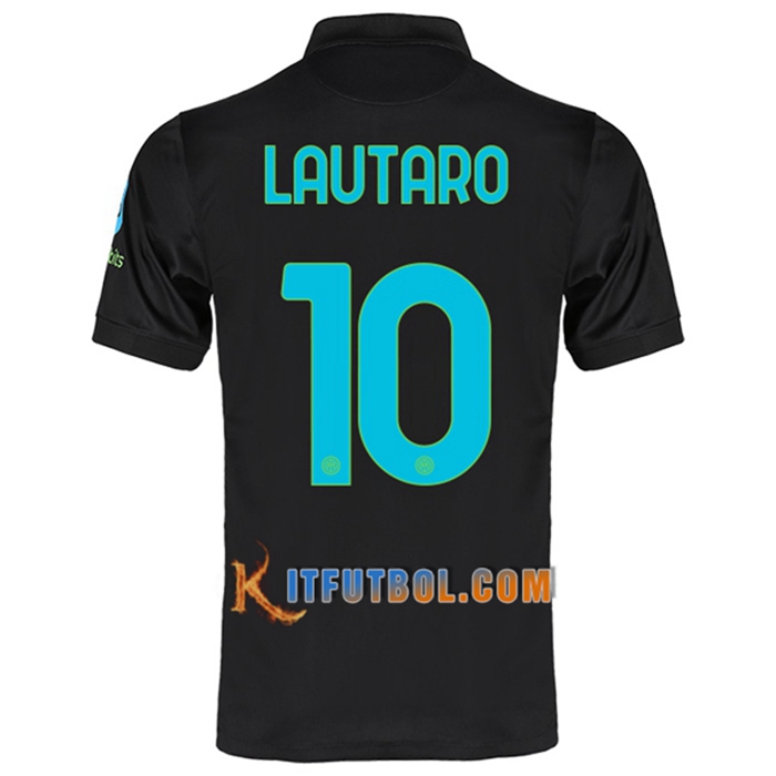 Camiseta Futbol Inter Milan (LAUTARO 10) Tercero 2021/2022