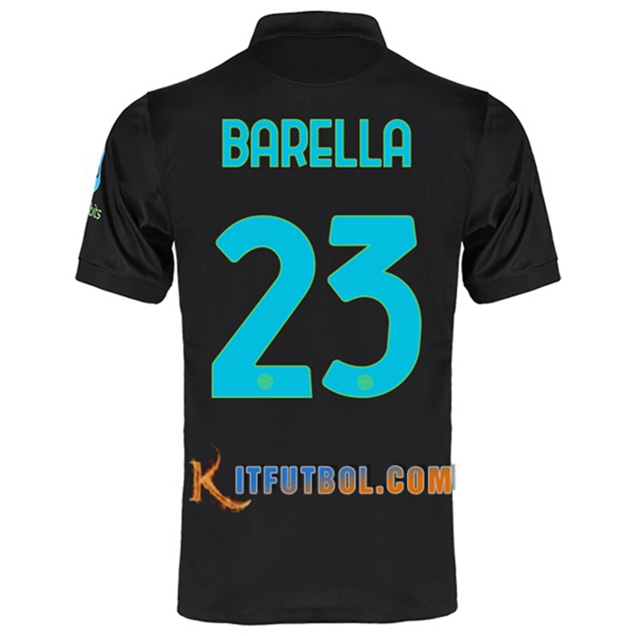 Camiseta Futbol Inter Milan (BARELLA 23) Tercero 2021/2022