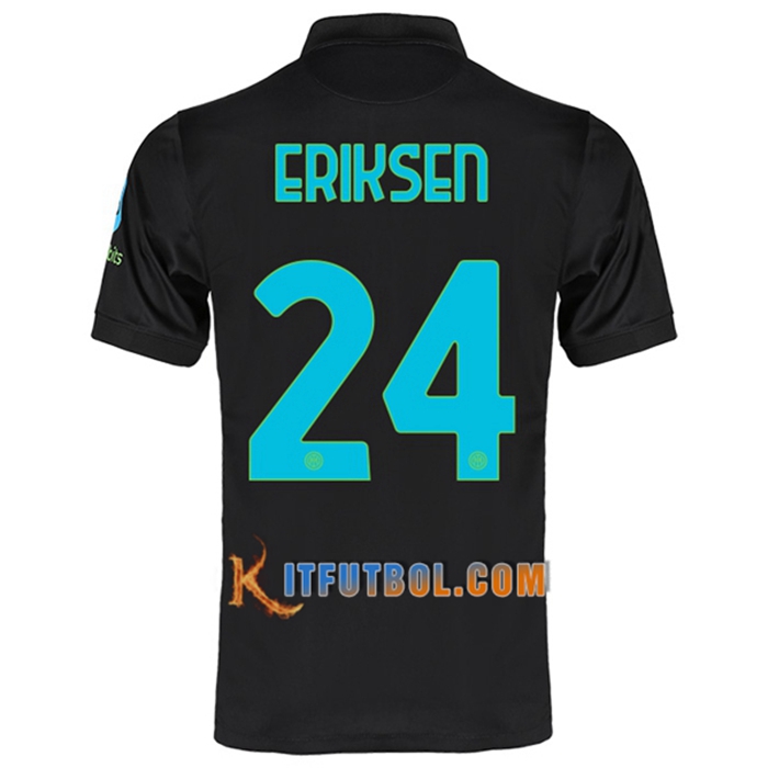 Camiseta Futbol Inter Milan (ERIKSEN 24) Tercero 2021/2022