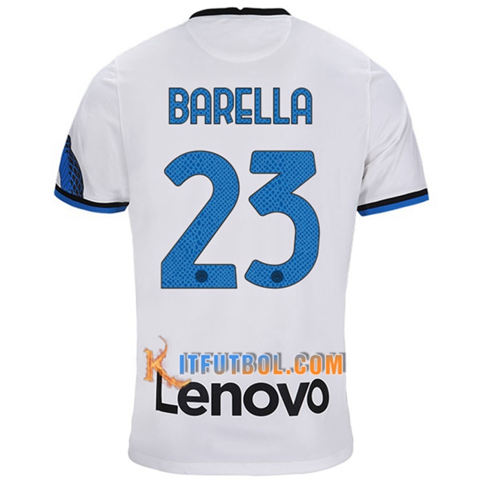 Camiseta Futbol Inter Milan (BARELLA 23) Alternativo 2021/2022